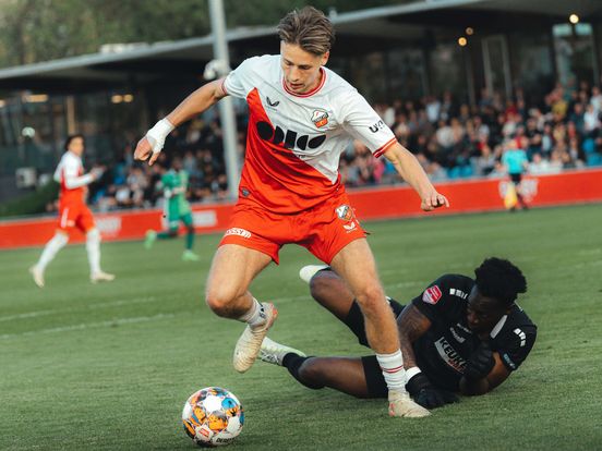 Jong FC Utrecht pakt punt in laatste competitiewedstrijd