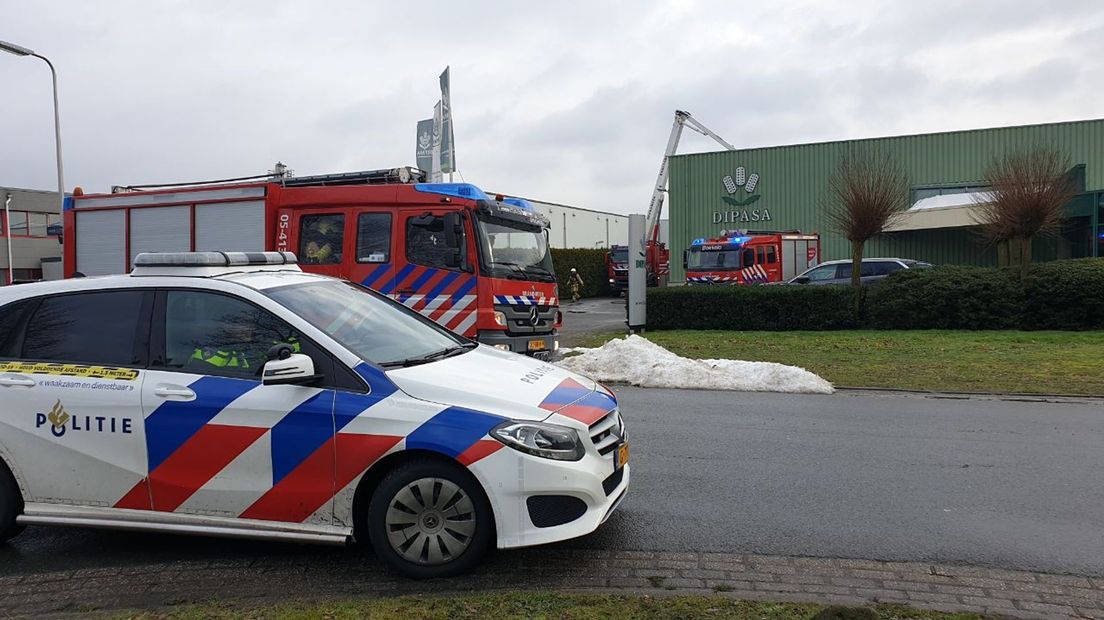 Brand bij Dipasa in Enschede