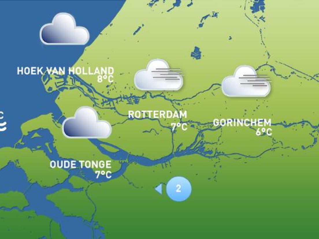 Het weer van vandaag: mist en motregen