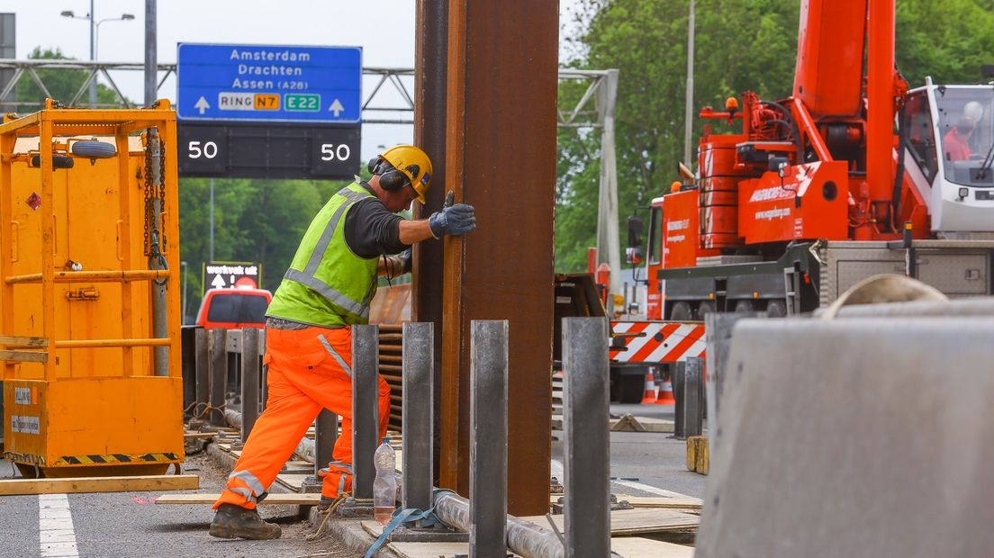 Werkzaamheden aan de zuidelijke ringweg