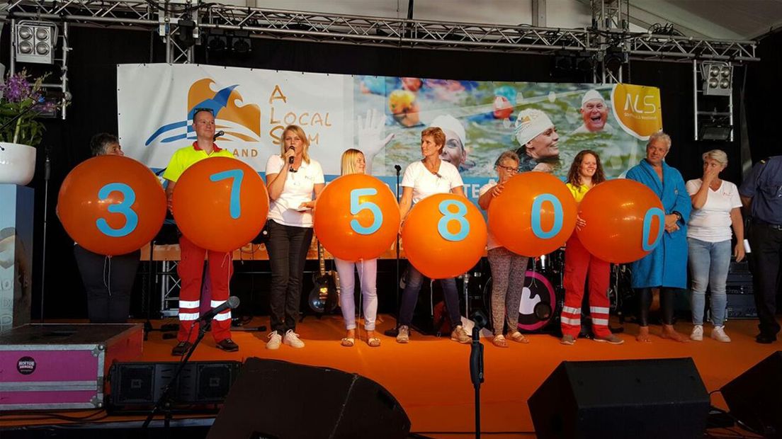Stichting ALS Westland zwemt bijna 400.000 euro bij elkaar