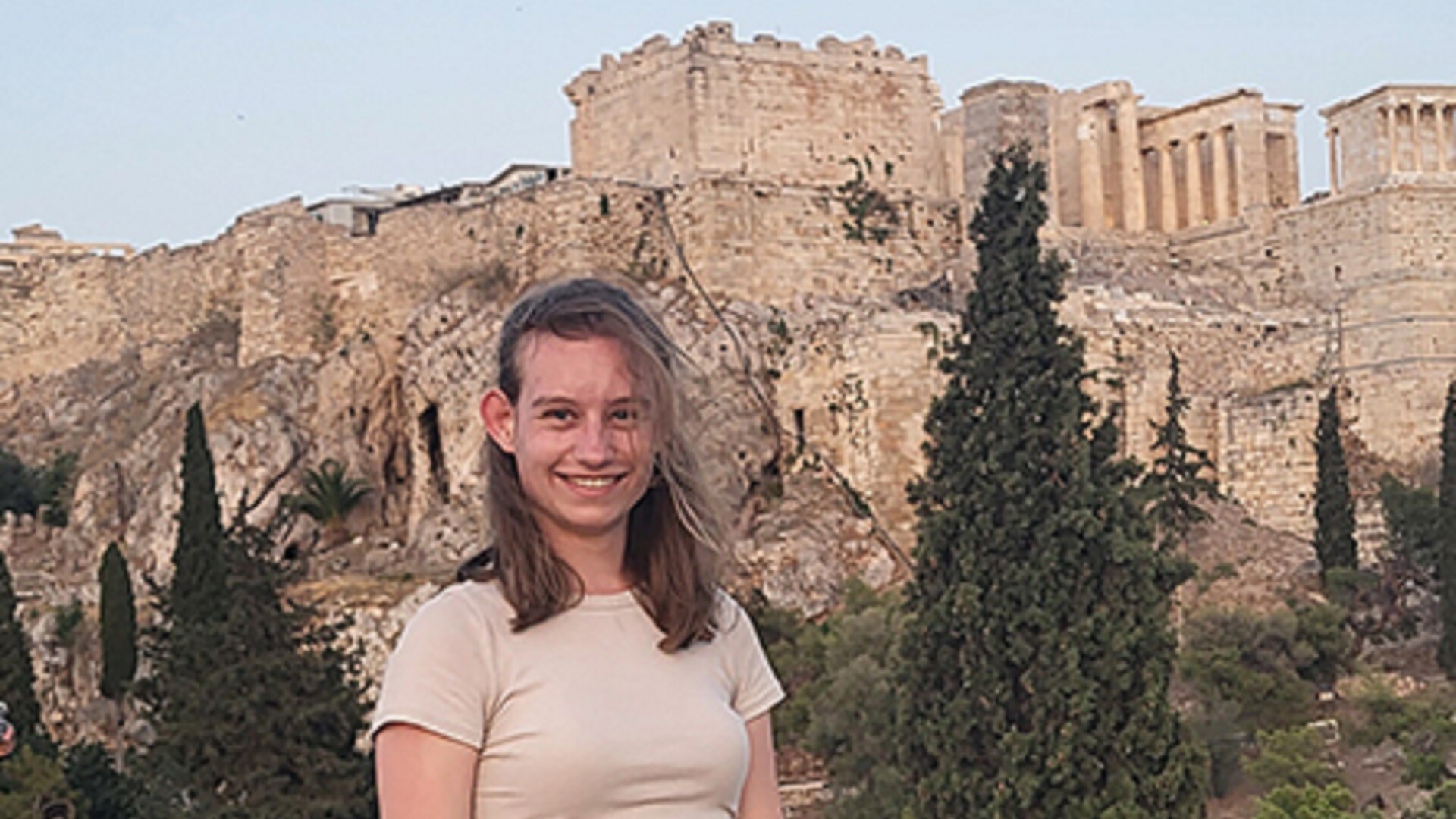 Benthe Slofstra in Atene