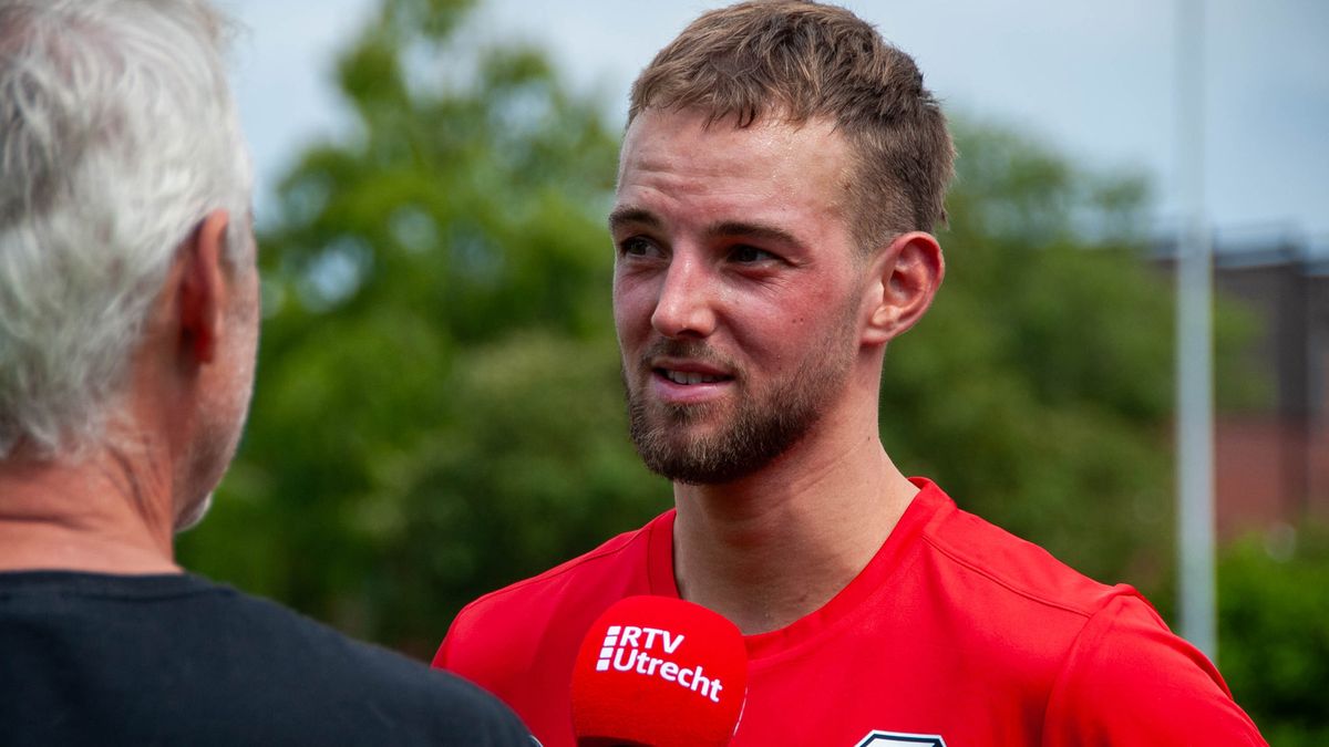 David Min, de nieuwe spits van FC Utrecht 'De stad, de supporters, dat