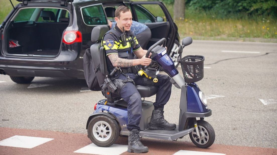 Vrouw op scootmobiel gewond na botsing in Nijmegen