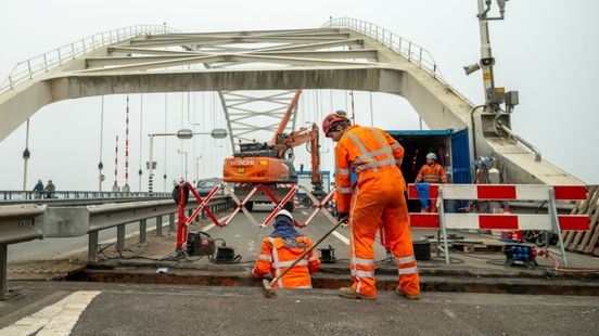 Let op! Deze brug en tunnel zijn dit weekend afgesloten