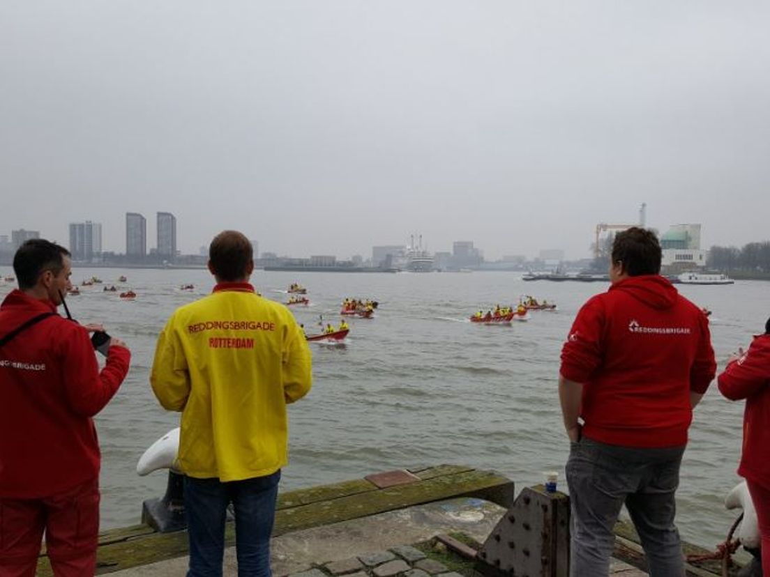 Serious Rescue in Rotterdam.