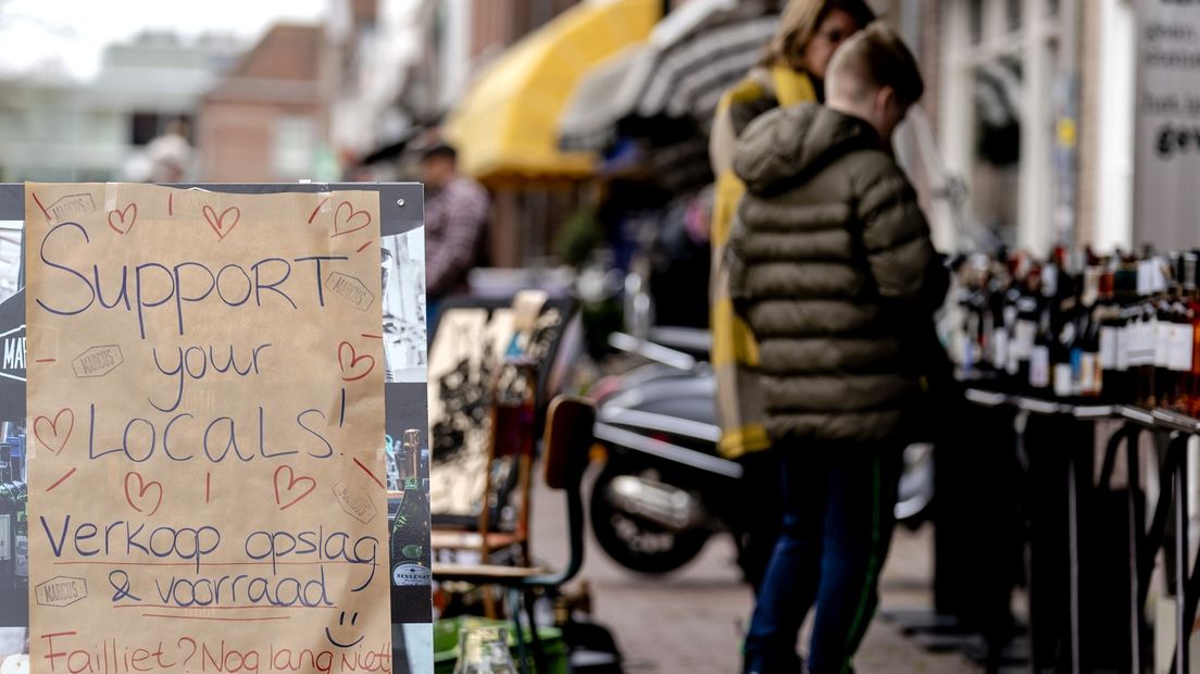 Lokale ondernemers hebben het zwaar door het coronavirus