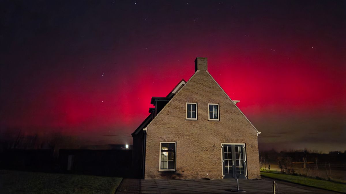 Noorderlicht op veel plekken te zien in Zeeland: 'Zo'n fel licht had ik niet verwacht'