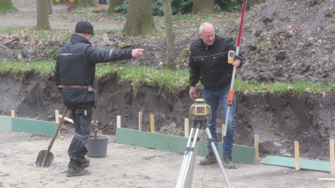 De uitbreiding van het museum is in volle gang