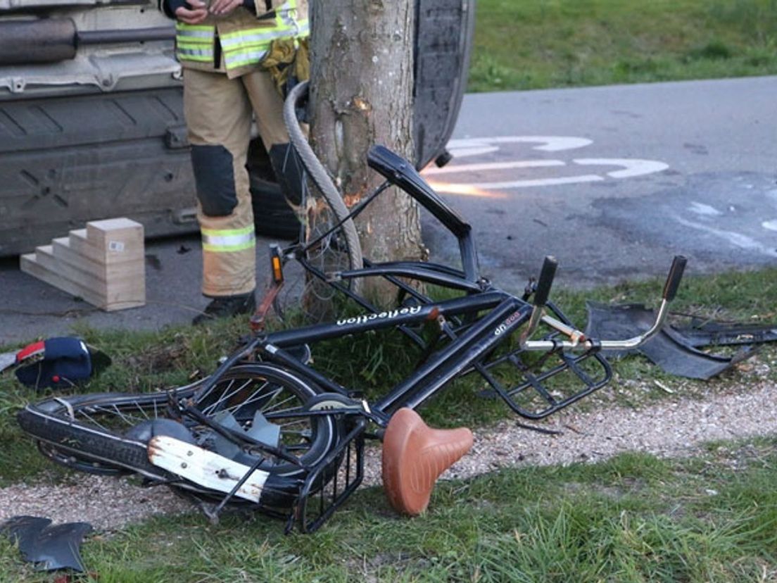 Fietser aangereden in Rockanje