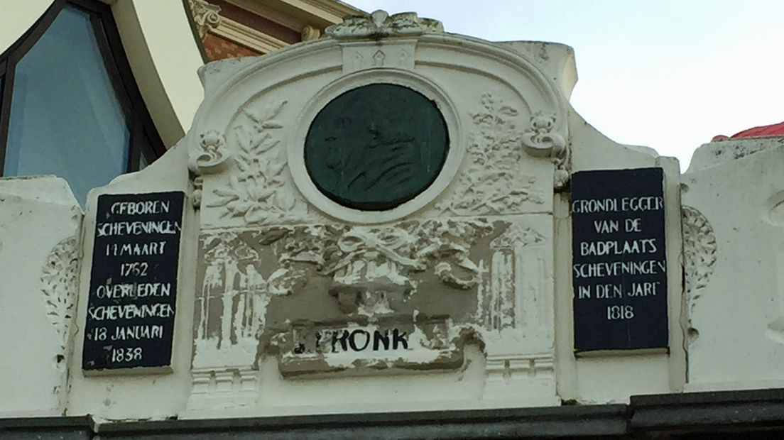 Het monument voor Jacob Pronk in Scheveningen. | Foto Martin Wörsdörfer