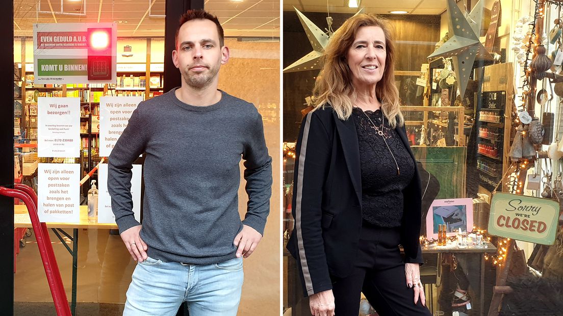 Sander Jongejan van Bruna Boskoop en Anita Mol van Studio Feel Good | Foto's: Omroep West