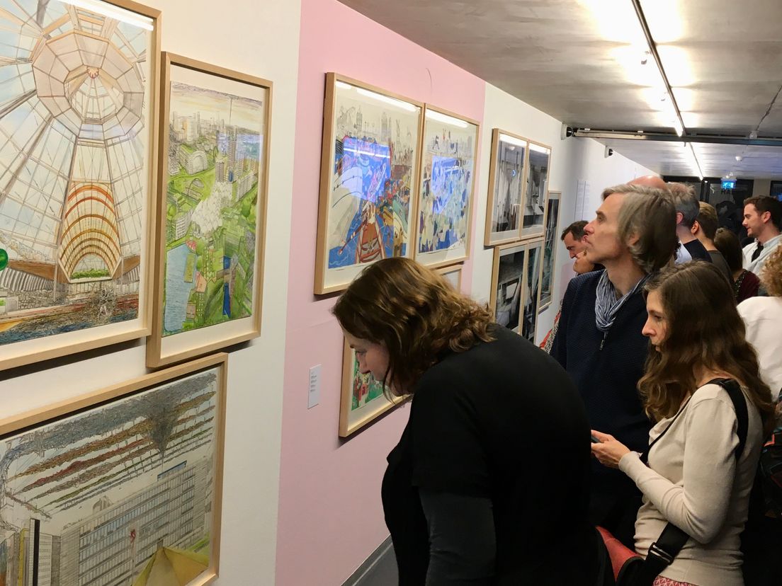 De tentoonstelling van de stadstekenaars in 2019.