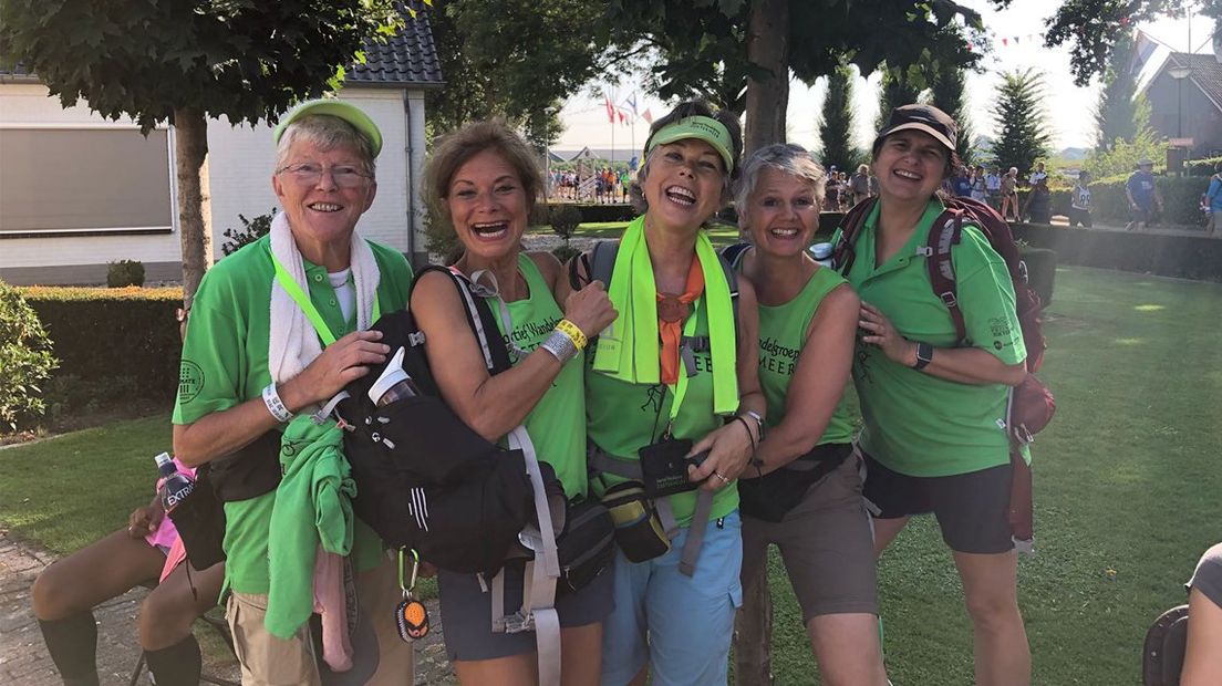 Sportief Wandelgroep Zoetermeer is aan de laatste dag begonnen