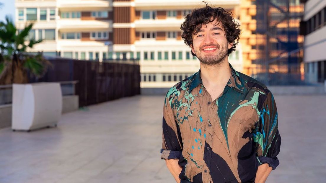 Vierdejaarsstudent Coen Vulders van de Radboud Universiteit.