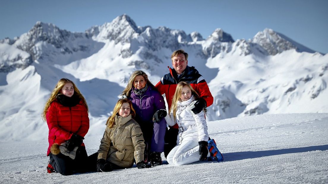 Een mooi plaatje gemaakt tijdens de jaarlijke fotosessie in Lech. 