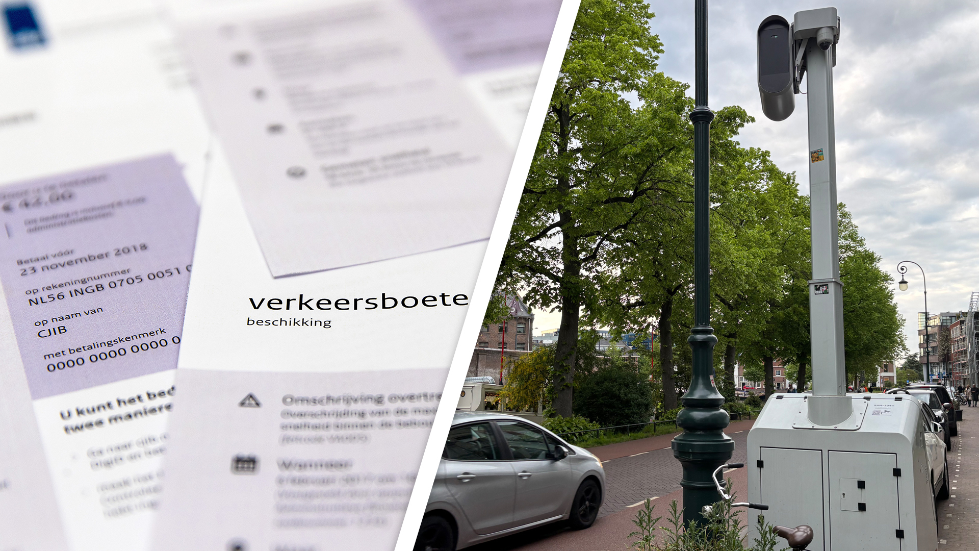 Flexibele flitspaal verrast weggebruikers, vele duizenden bekeuringen