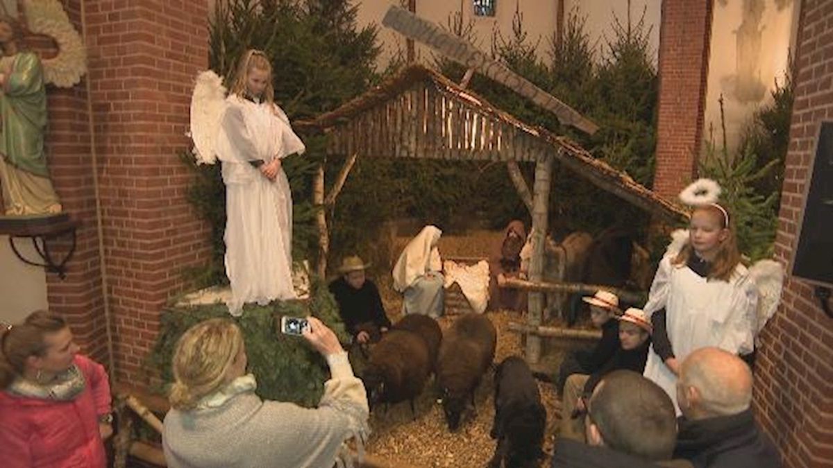 Het doek is gevallen voor levende kerststal in Mariaparochie
