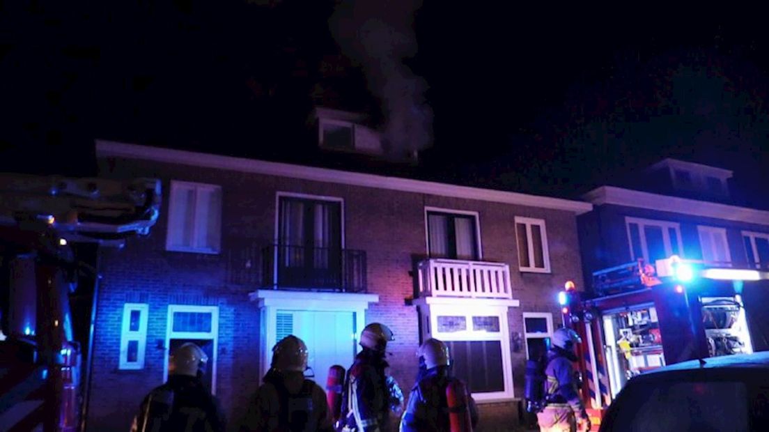 Uitslaande woningbrand in Enschede