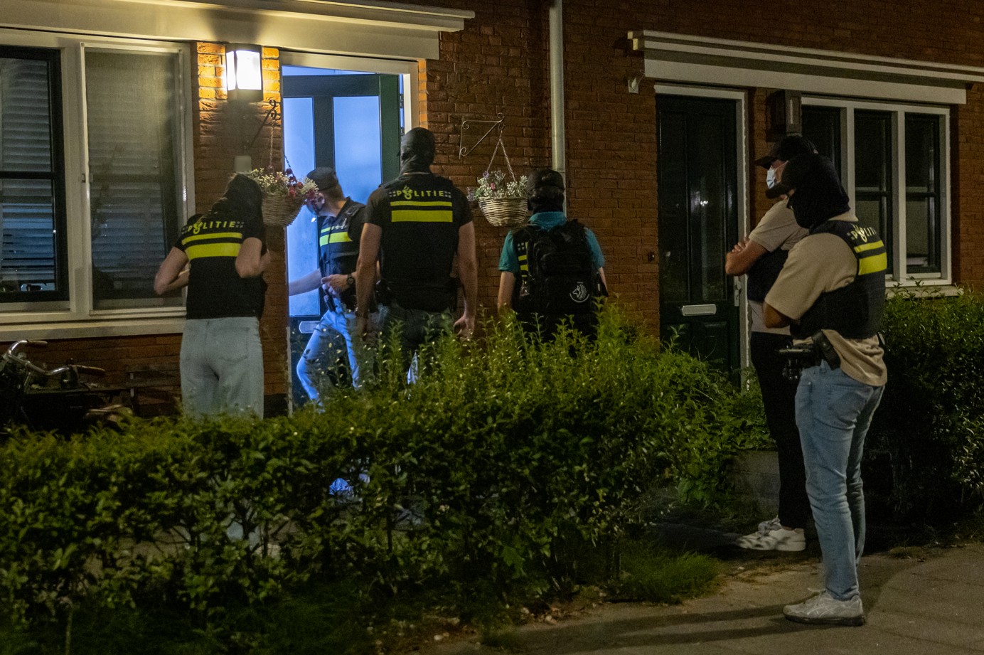 Politieonderzoek bij de woning