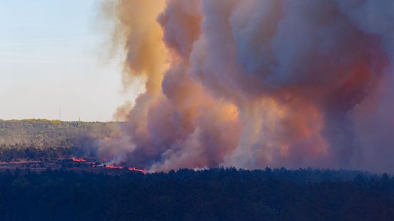 Koninklijke Marechaussee: brand 't Harde door springstof-oefening