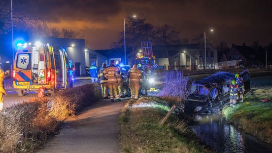 Man overleden na eenzijdig ongeval bij Woerden.