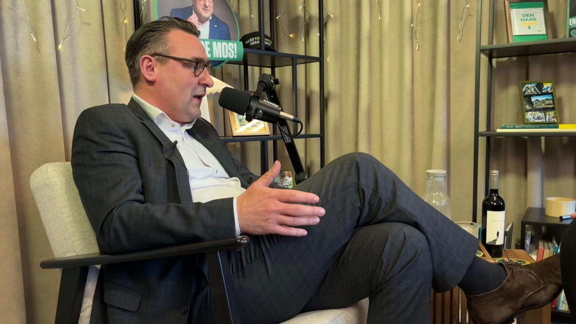 Richard de Mos in de podcast Den Haag Inside