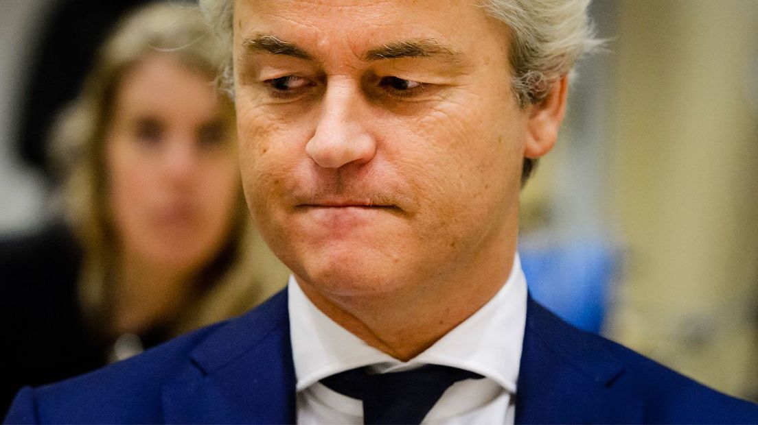 PVV-leider Geert Wilders.