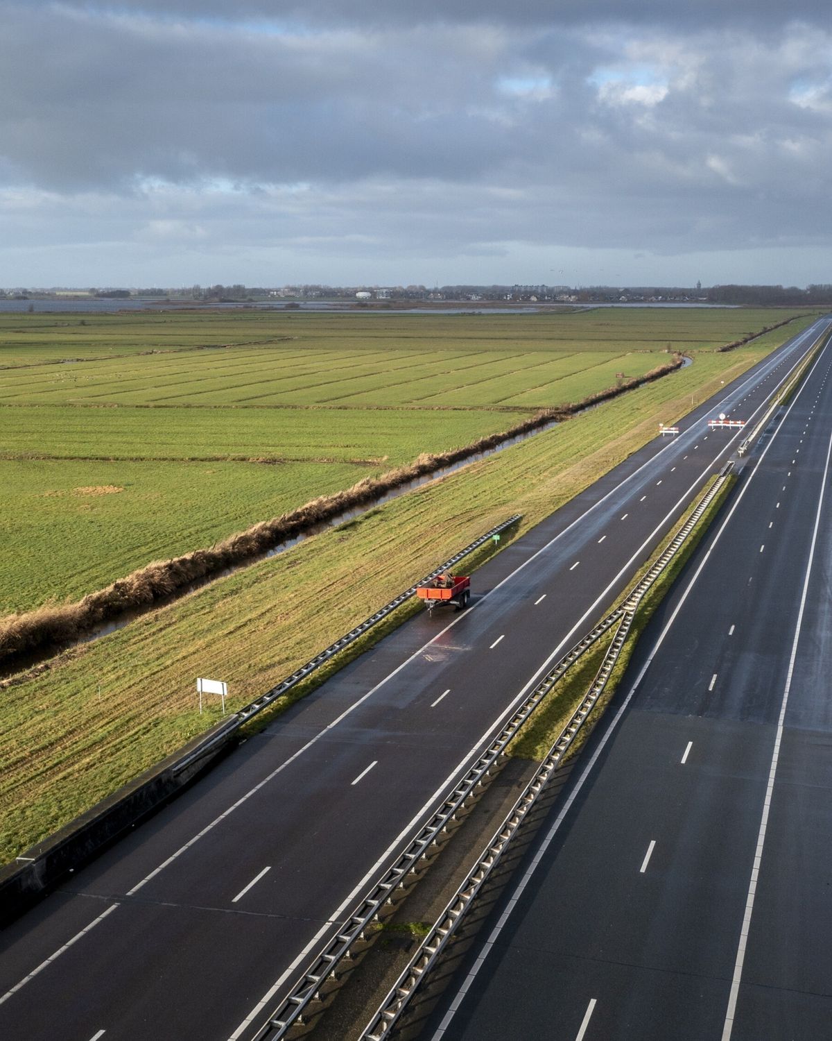 A7 tussen Sneek en Joure hele weekend dicht - Omrop Fryslân