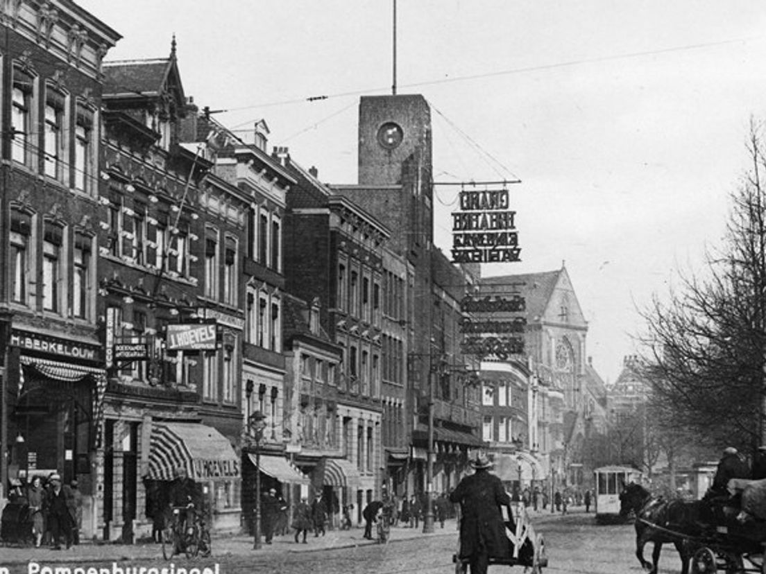 Grand Theatre aan het Pompenburg (Bron Stadsarchief Rotterdam)