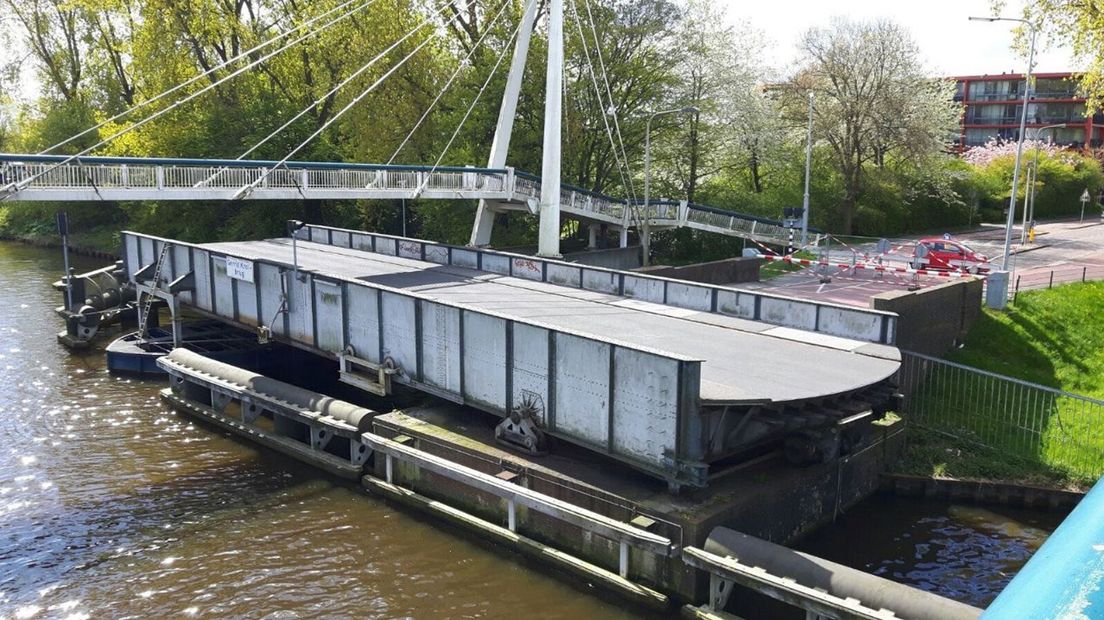 De openstaande Gerrit Krolbrug