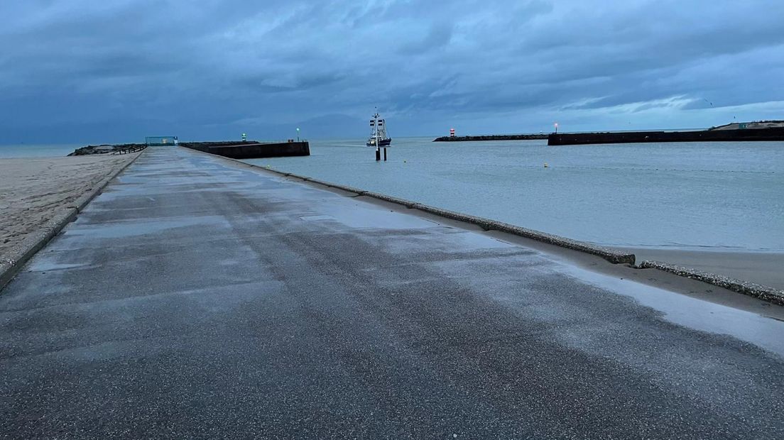 Het aangezicht op donderdagochtend rond 8.00 uur