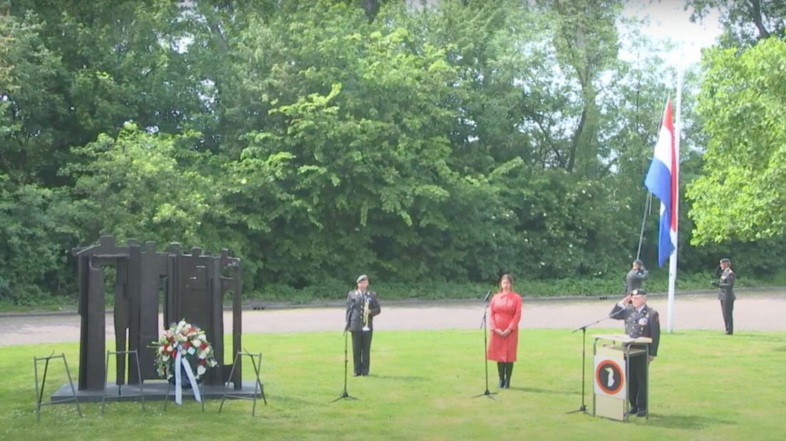 Herdenking in Ypenburg