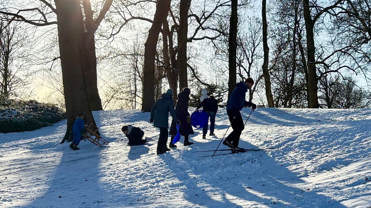 Auto's van de weg bij Donkerbroek, Hilaard en Winsum | Weer meer sneeuw: code geel verlengd