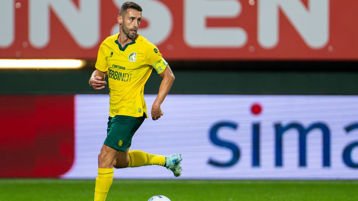 Fortuna-aanvoerder Ivo Pinto verlengt contract: 'Voelen ons echt thuis'