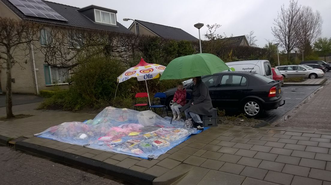 Vanmorgen vroeg was het nog nat in Hoogeveen (Rechten: Frits Emmelkamp / RTV Drenthe)