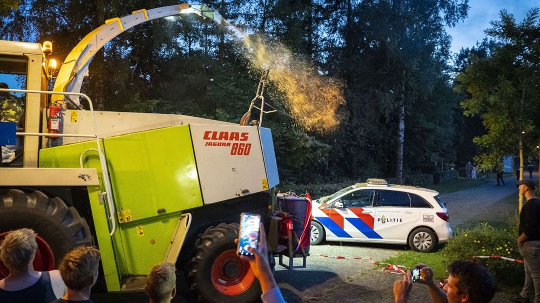 In juni voerden boeren actie bij de woning van stikstofminister Van der Wal