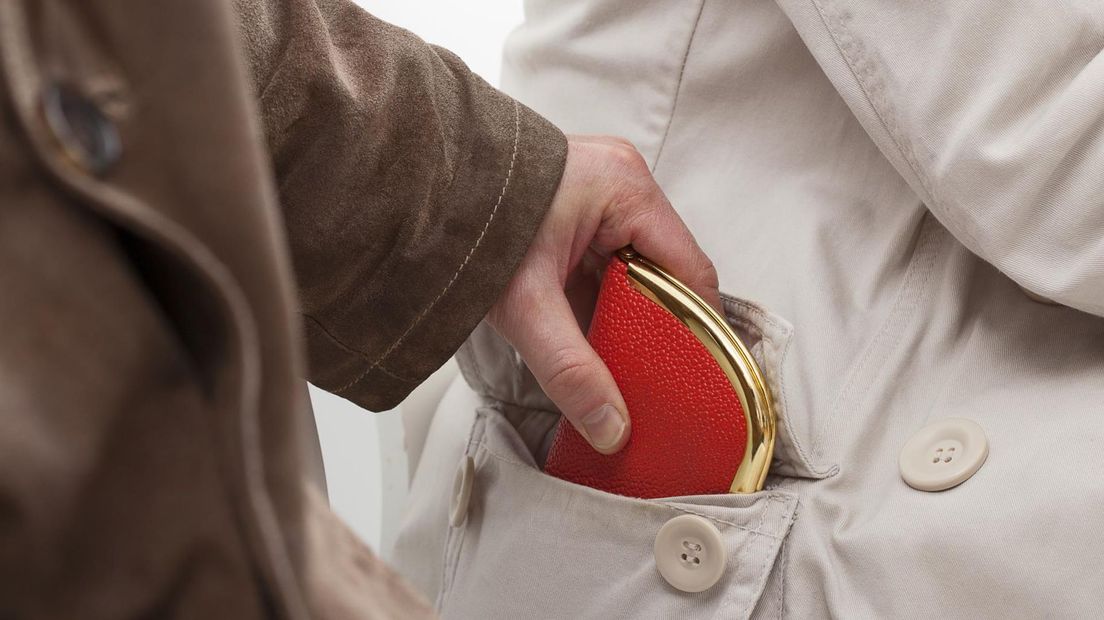 Minder zakkenrollerij door corona