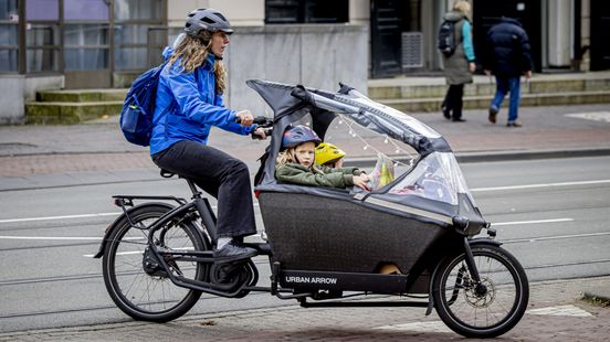 Gratis elektrische bakfiets voor mensen die moeten omrijden vanwege werkzaamheden Home
