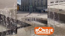 Rondje Groningen: Dames en heren - de fontein op de Grote Markt!