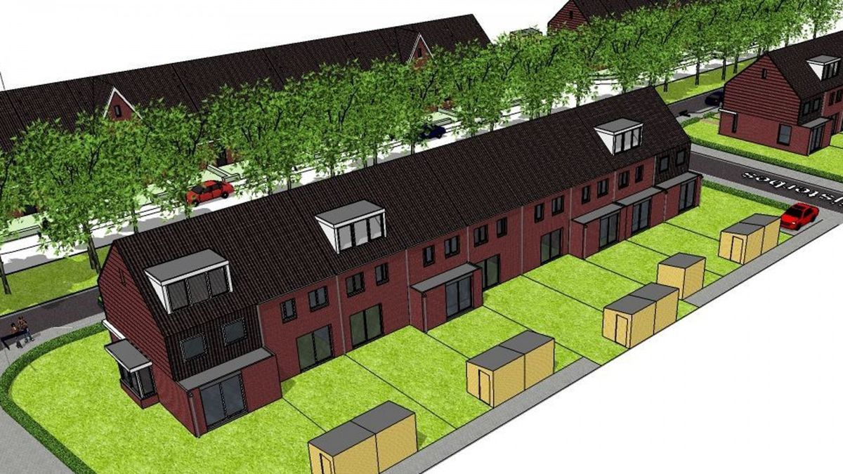 Leek gooit bouwkavels in de uitverkoop