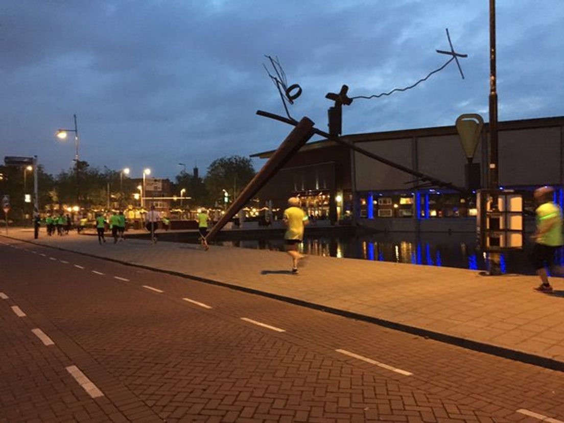 Deelnemers aan de wederopbouwrun