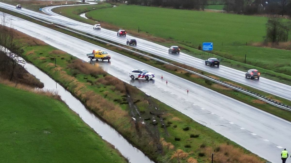 Er gebeurden vier ongelukken, maar de Sintrale As bij De Falom is in orde