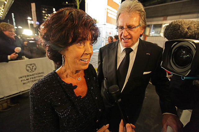 Lee Towers en zijn Laura op het IFFR