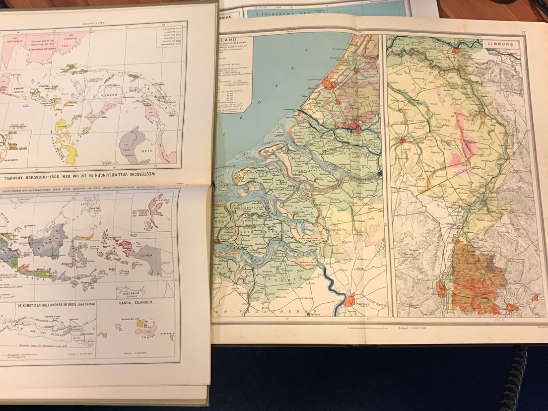 Het bekendste schoolboek: de Bosatlas - Rijnmond
