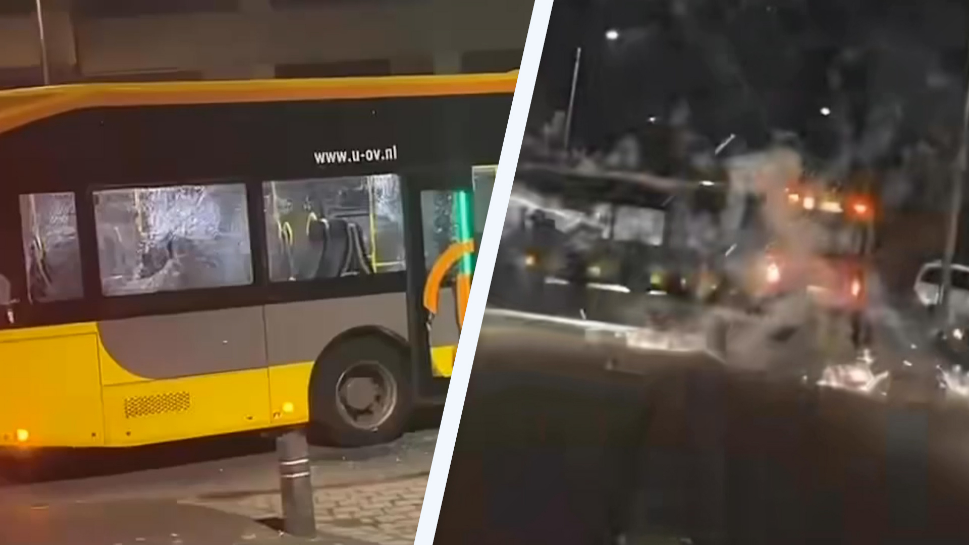 Bekogelde bus Overvecht door politie ingezet 'als een soort blokkade'