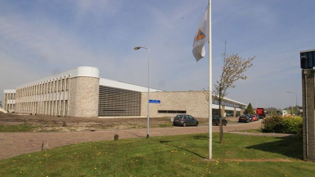 Het nieuwe gebouw van Alescon in Assen (Rechten: archief RTV Drenthe)