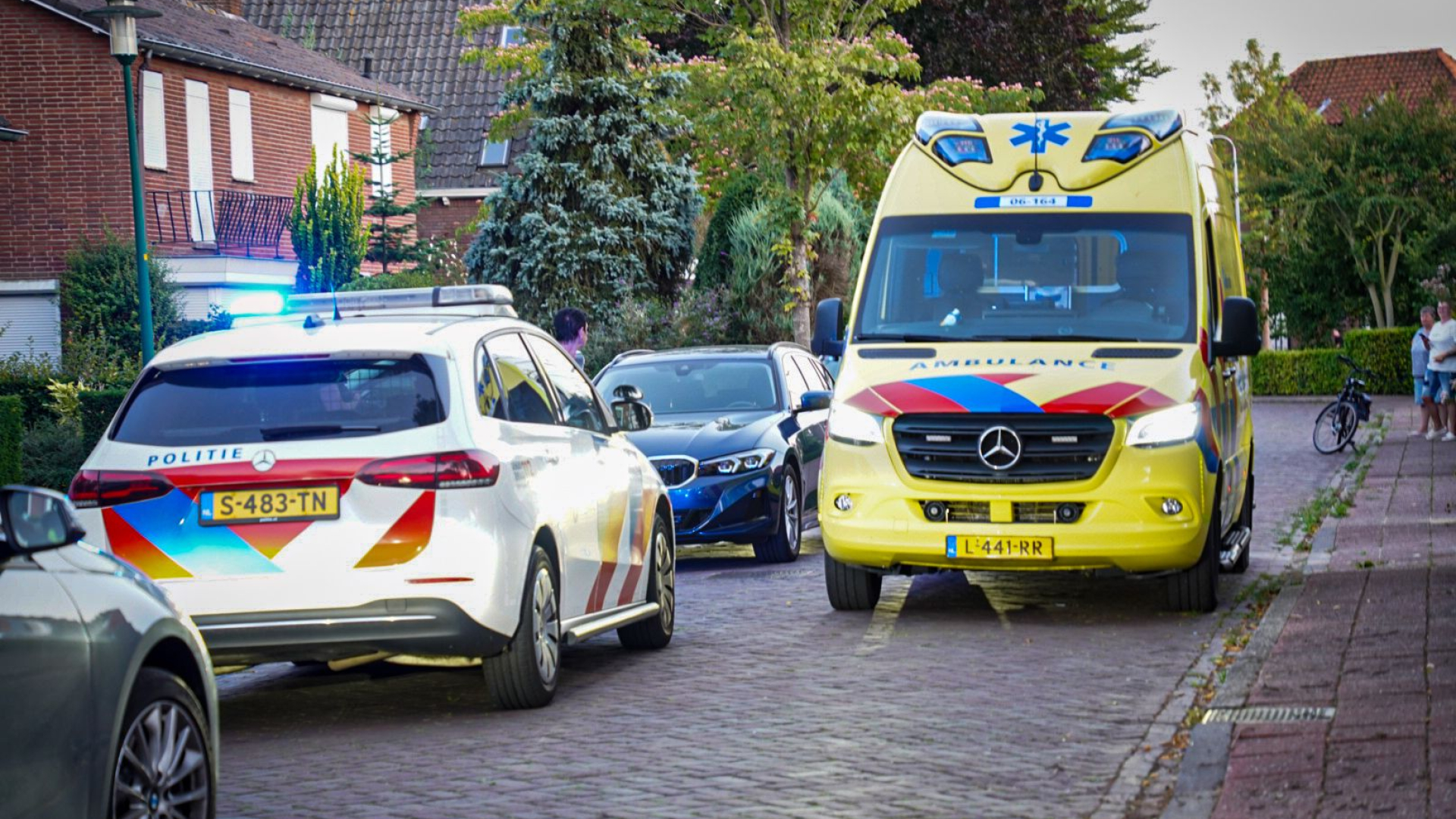 Steekpartij in woning • bezorger aangereden.