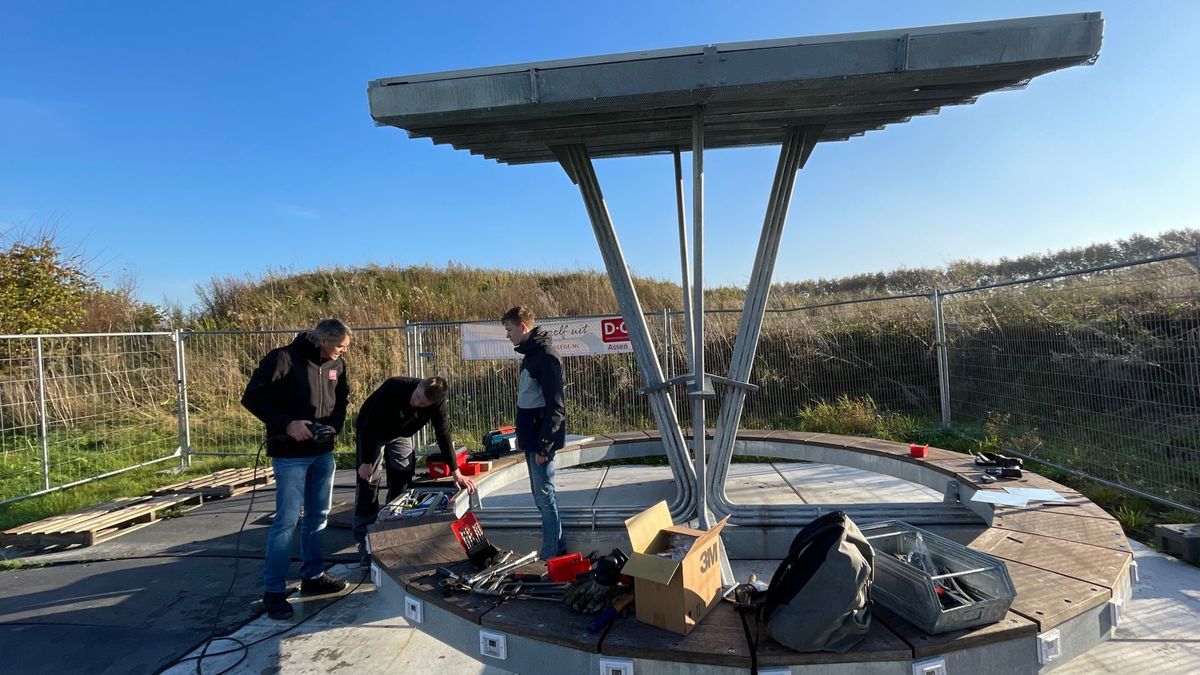 Oslopaal bij skatepark Zeijerveen: plek voor opladen en ontladen