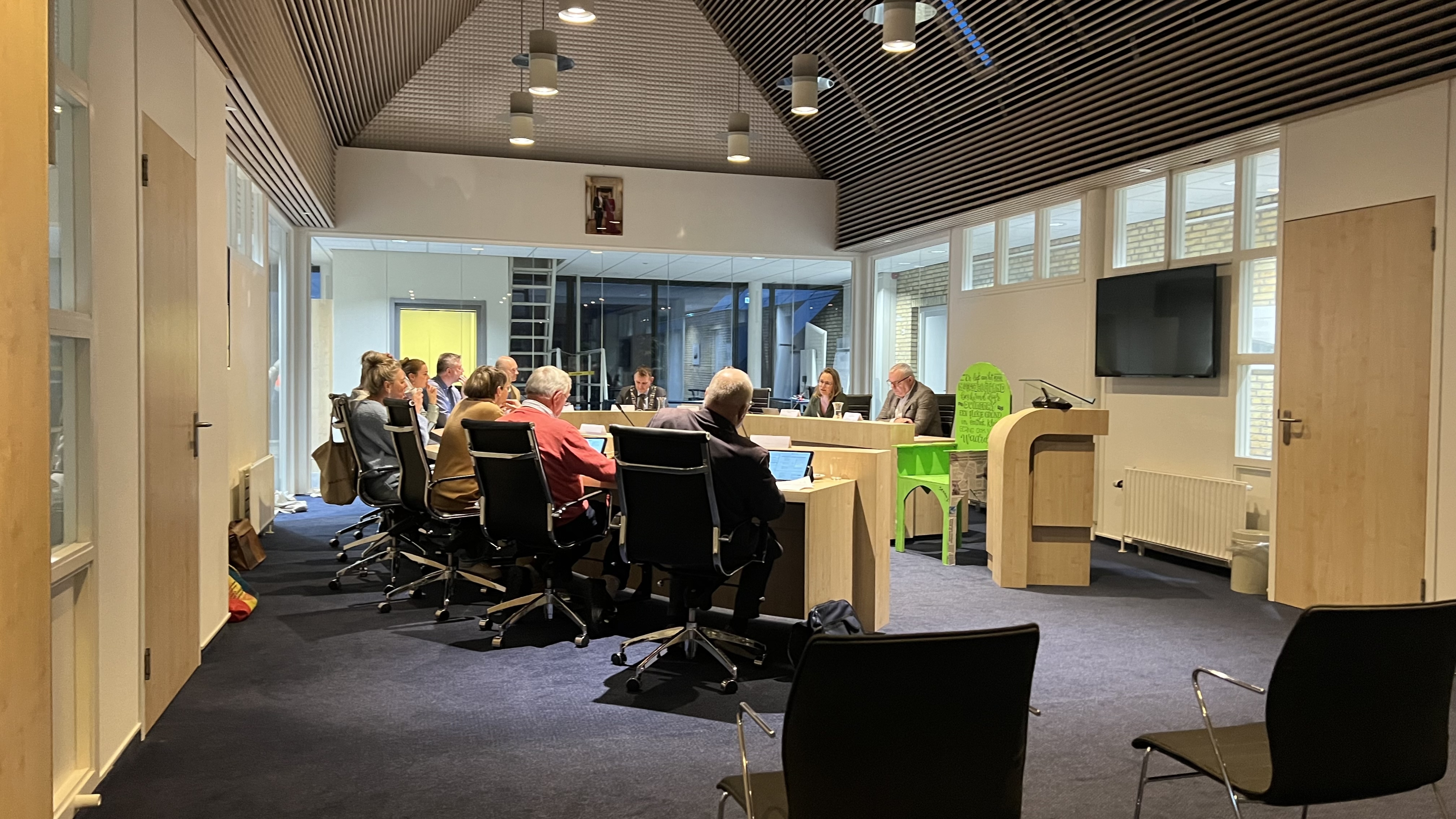 De eerdere werkplek van Vellinga op Vlieland